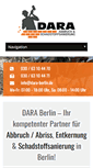 Mobile Screenshot of dara-berlin.de